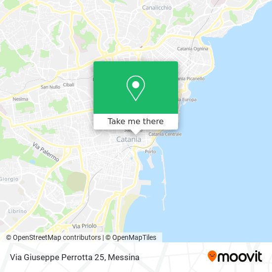 Via Giuseppe Perrotta  25 map