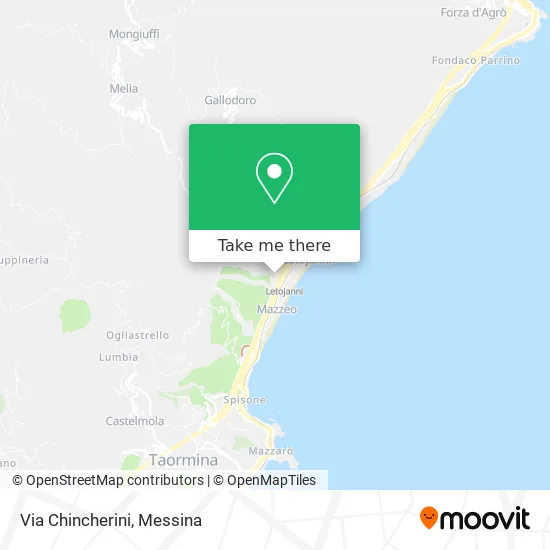 Chincherini Street map