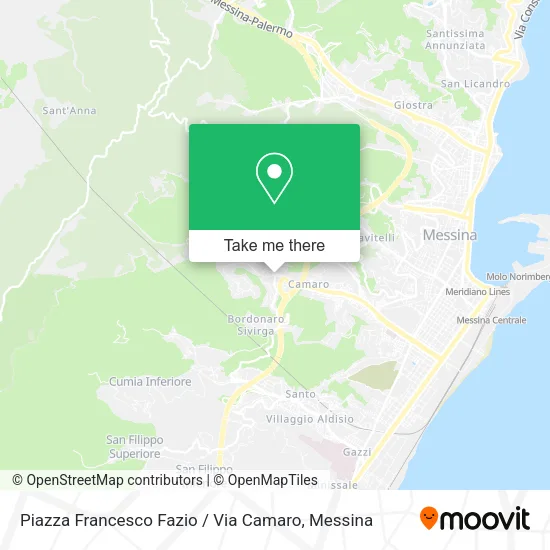 Francesco Fazio Square / Camaro Street map