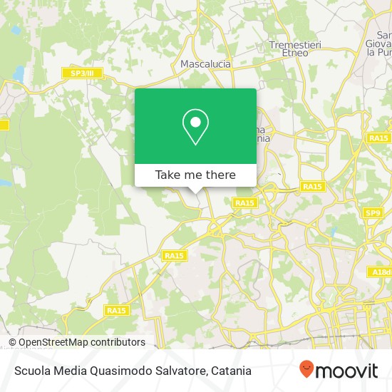 Scuola Media Quasimodo Salvatore map