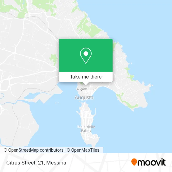 Citrus Street, 21 map