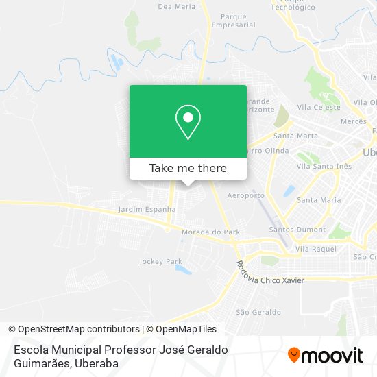 Escola Municipal Professor José Geraldo Guimarães map