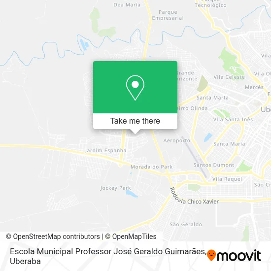 Escola Municipal Professor José Geraldo Guimarães map