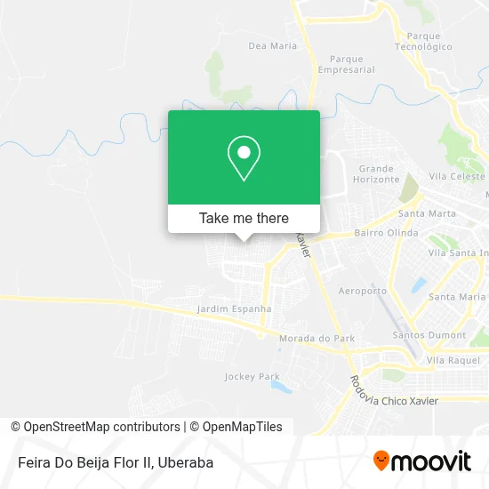 Feira Do Beija Flor II map