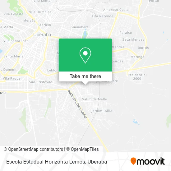 Escola Estadual Horizonta Lemos map