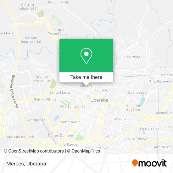 Mercês map