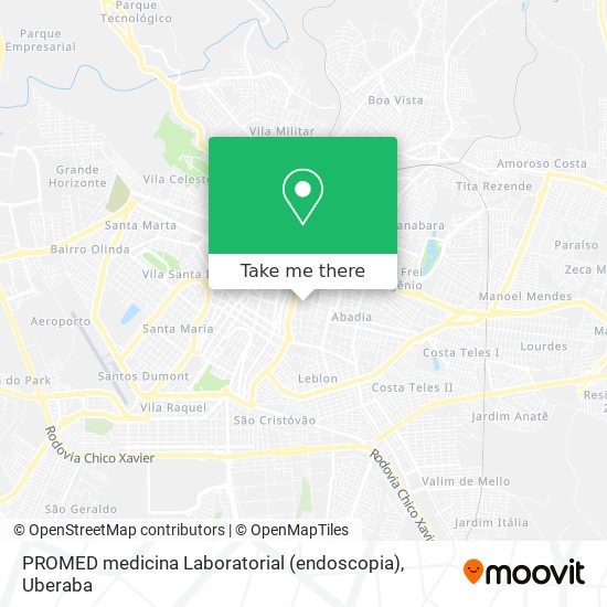 Mapa PROMED medicina Laboratorial (endoscopia)