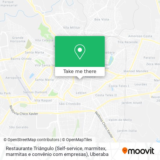 Restaurante Triângulo (Self-service, marmitex, marmitas e convênio com empresas) map