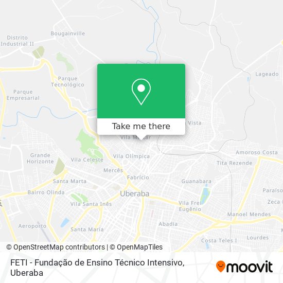 FETI - Fundação de Ensino Técnico Intensivo map