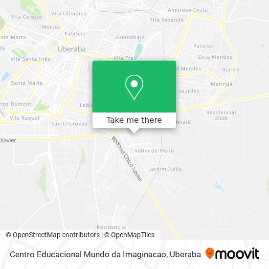 Centro Educacional Mundo da Imaginacao map
