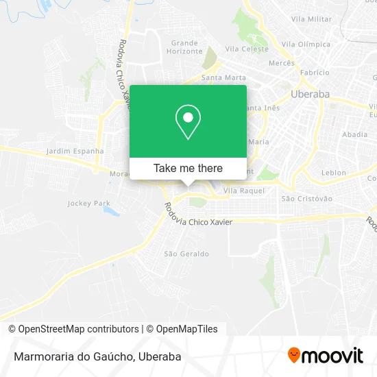 Marmoraria do Gaúcho map