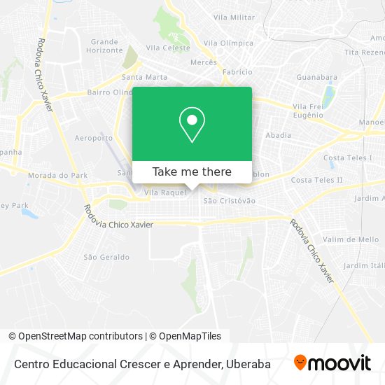 Centro Educacional Crescer e Aprender map