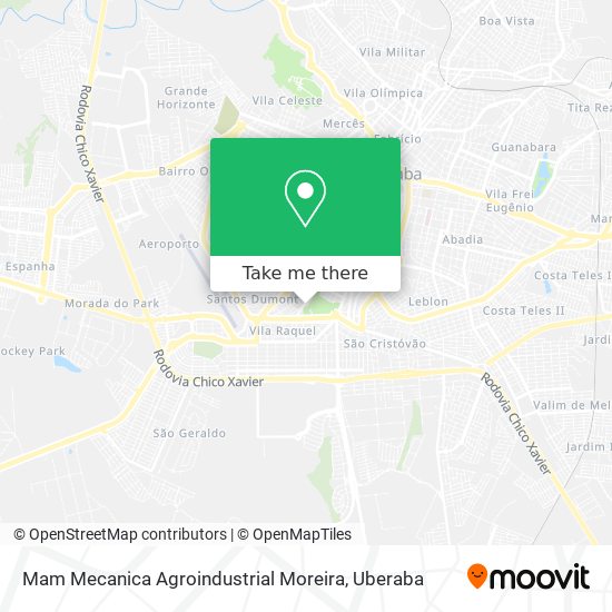 Mam Mecanica Agroindustrial Moreira map