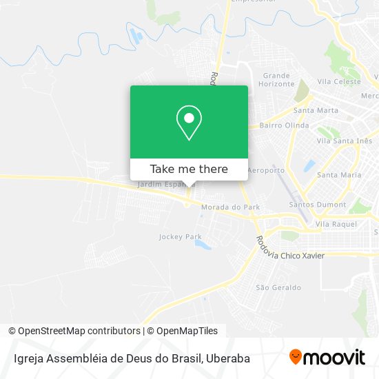 Igreja Assembléia de Deus do Brasil map