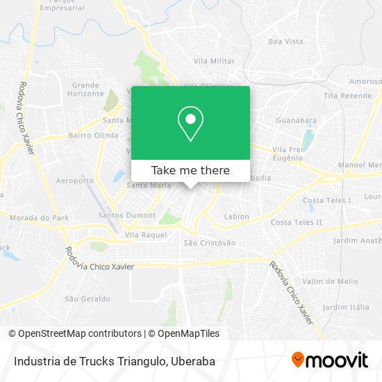 Industria de Trucks Triangulo map