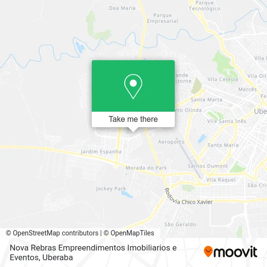 Nova Rebras Empreendimentos Imobiliarios e Eventos map