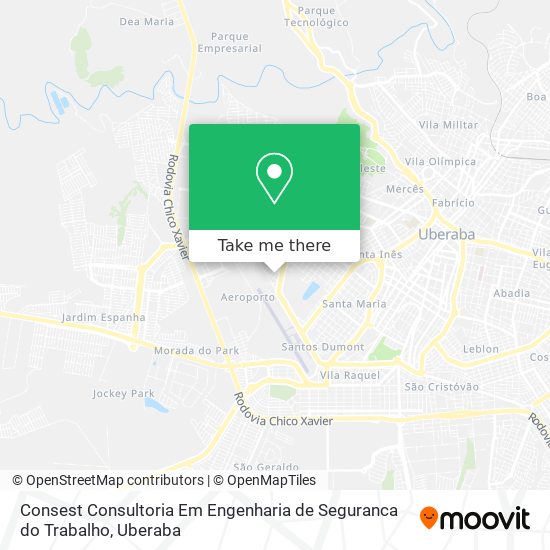 Consest Consultoria Em Engenharia de Seguranca do Trabalho map