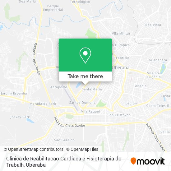 Clinica de Reabilitacao Cardiaca e Fisioterapia do Trabalh map