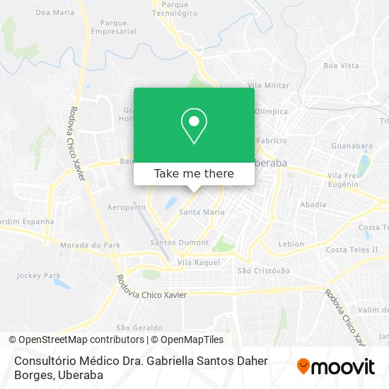 Consultório Médico Dra. Gabriella Santos Daher Borges map