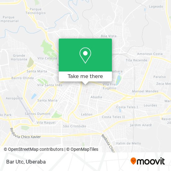 Bar Utc map