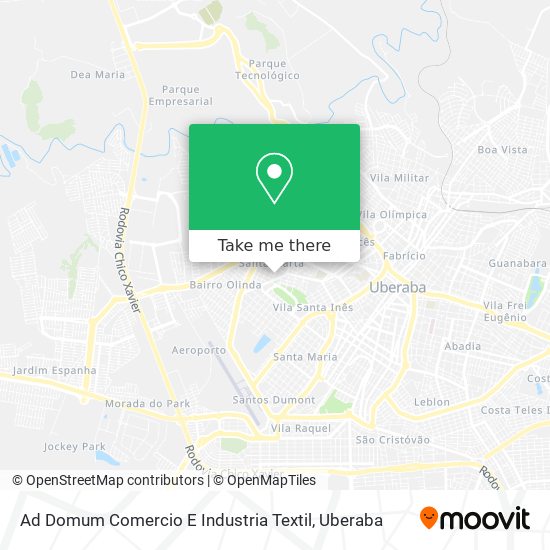 Ad Domum Comercio E Industria Textil map