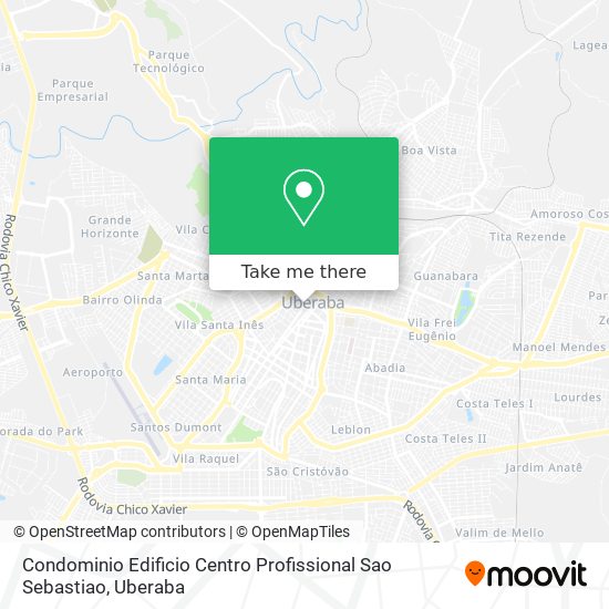 Condominio Edificio Centro Profissional Sao Sebastiao map