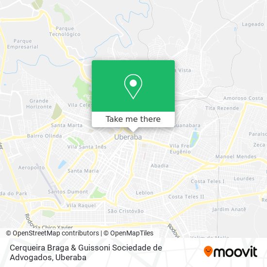 Cerqueira Braga & Guissoni Sociedade de Advogados map