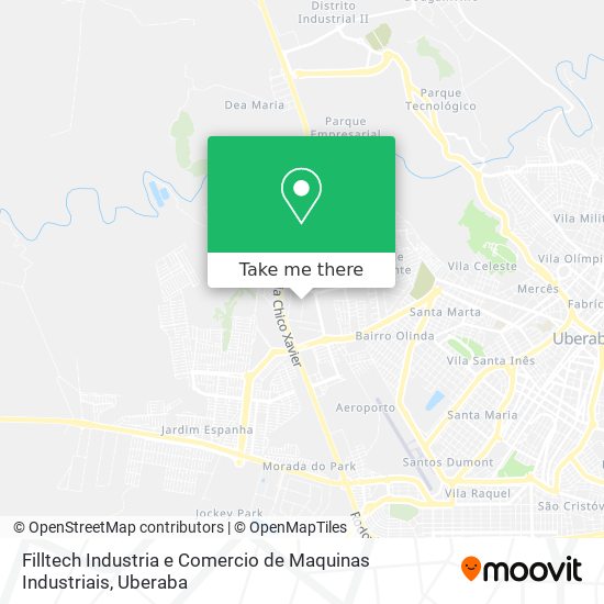 Filltech Industria e Comercio de Maquinas Industriais map