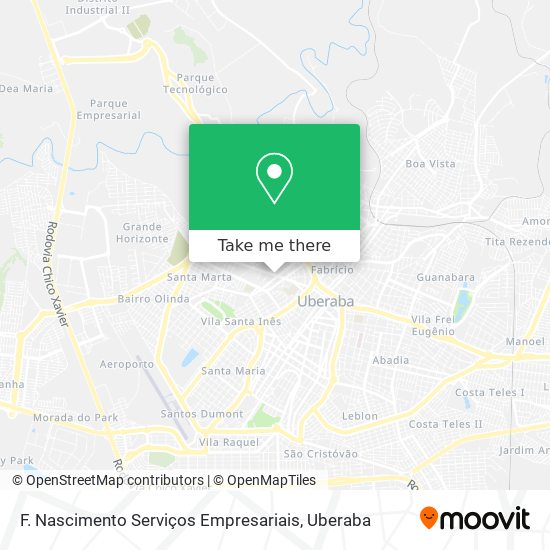 F. Nascimento Serviços Empresariais map