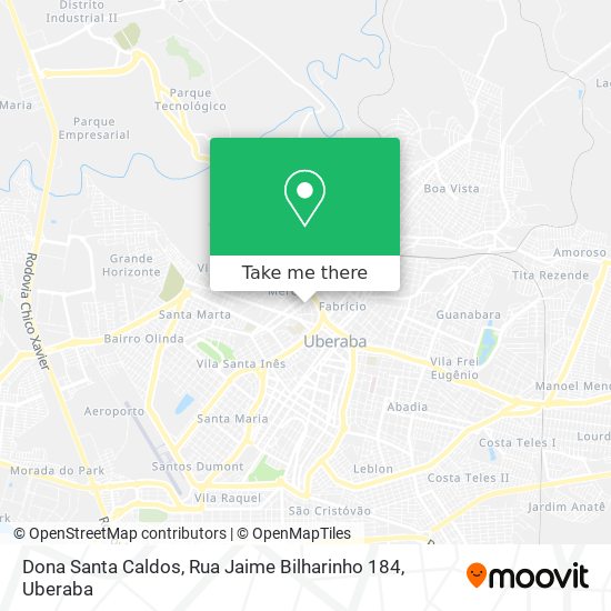 Dona Santa Caldos, Rua Jaime Bilharinho 184 map