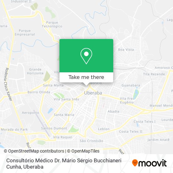 Consultório Médico Dr. Mário Sérgio Bucchianeri Cunha map