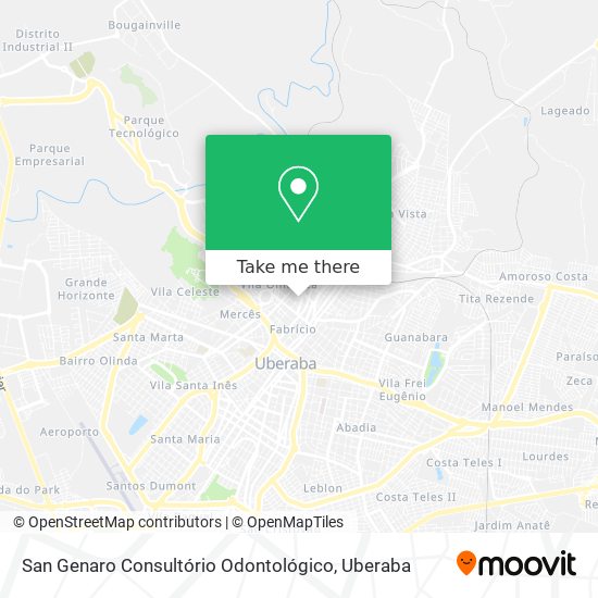 San Genaro Consultório Odontológico map