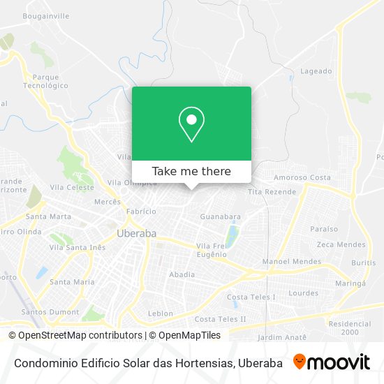 Condominio Edificio Solar das Hortensias map