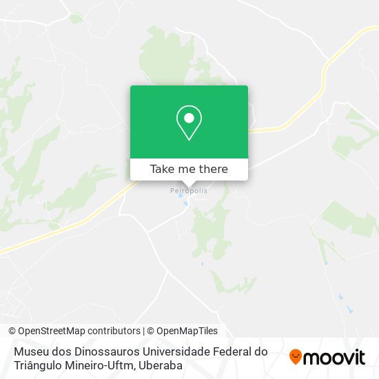 Museu dos Dinossauros Universidade Federal do Triângulo Mineiro-Uftm map