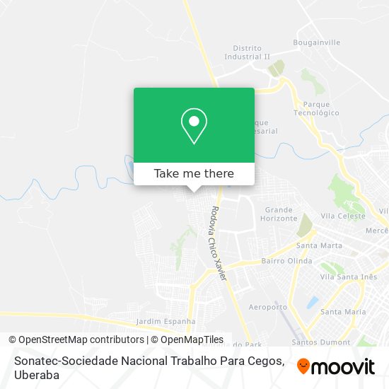 Sonatec-Sociedade Nacional Trabalho Para Cegos map