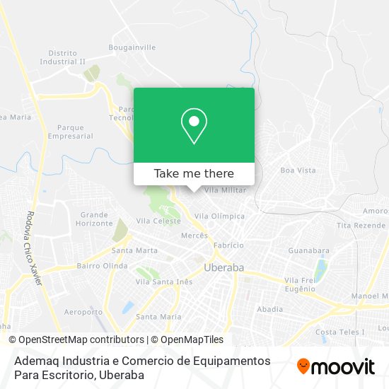 Ademaq Industria e Comercio de Equipamentos Para Escritorio map