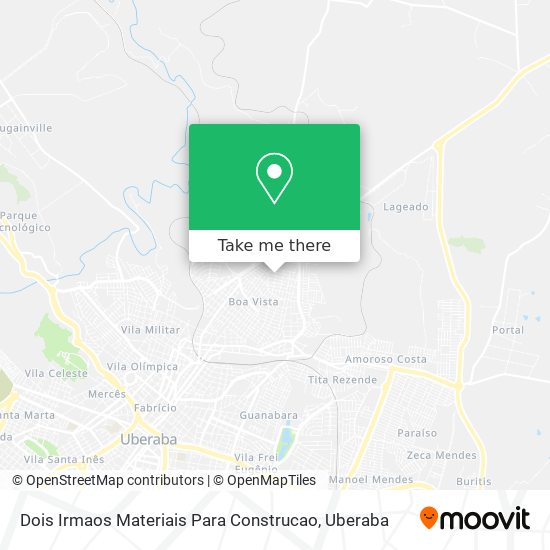 Dois Irmaos Materiais Para Construcao map