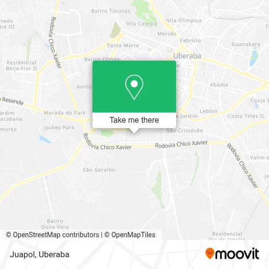 Juapol map