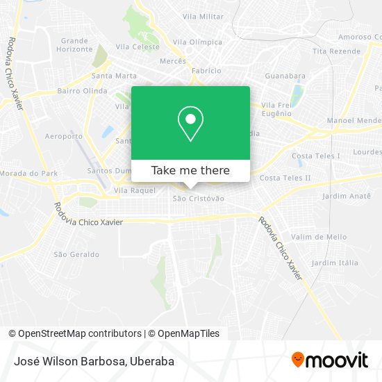 José Wilson Barbosa map