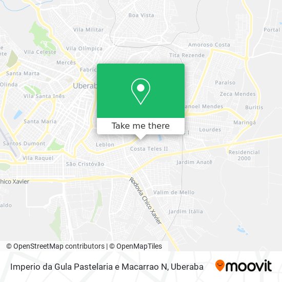 Imperio da Gula Pastelaria e Macarrao N map