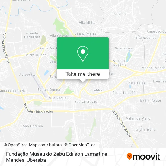 Fundação Museu do Zebu Edilson Lamartine Mendes map