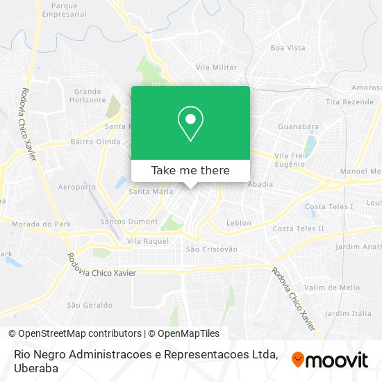 Rio Negro Administracoes e Representacoes Ltda map