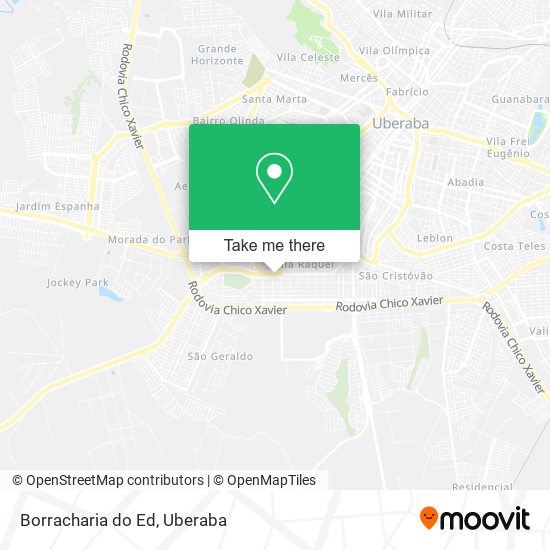 Borracharia do Ed map