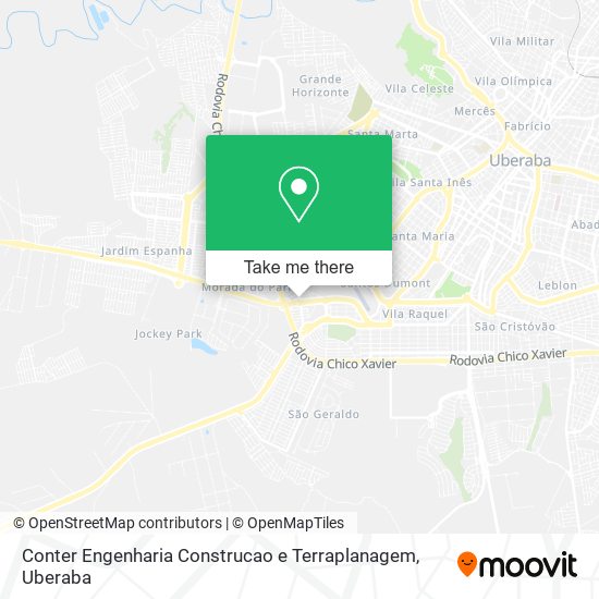 Conter Engenharia Construcao e Terraplanagem map