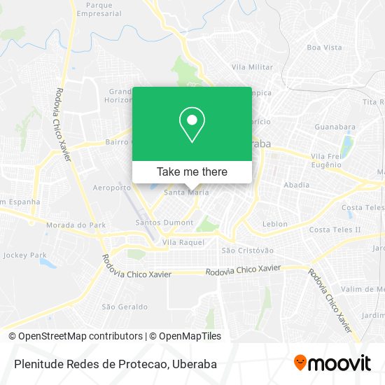 Plenitude Redes de Protecao map