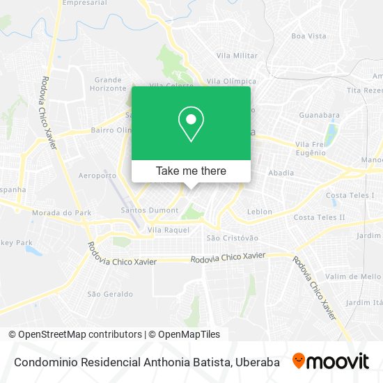 Mapa Condominio Residencial Anthonia Batista