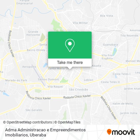 Adma Administracao e Empreendimentos Imobiliarios map