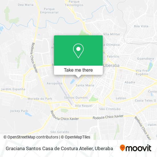 Graciana Santos Casa de Costura Atelier map