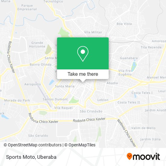 Sports Moto map