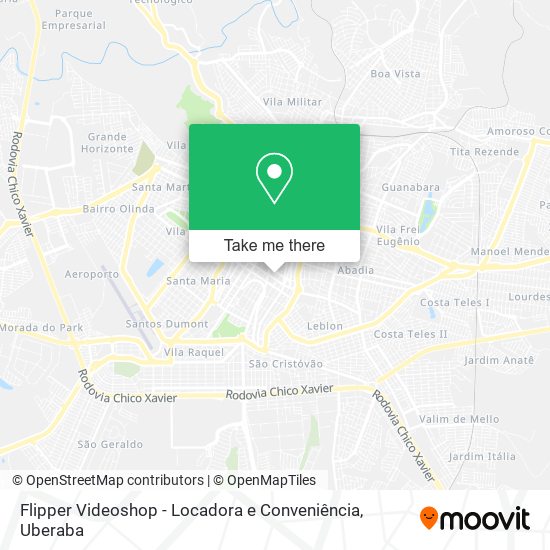 Flipper Videoshop - Locadora e Conveniência map